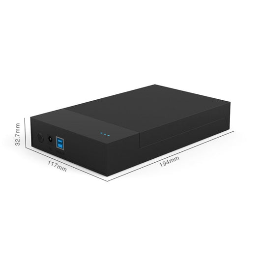 Blueendless 2.5 / 3.5 inch SSD USB 3.0 PC Computer External Solid State Mobile Hard Disk Box Hard Disk Drive (AU Plug) by Blueendless