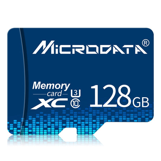 MICRODATA 128GB U3 Blue TF(Micro SD) Memory Card by MiCRODATA