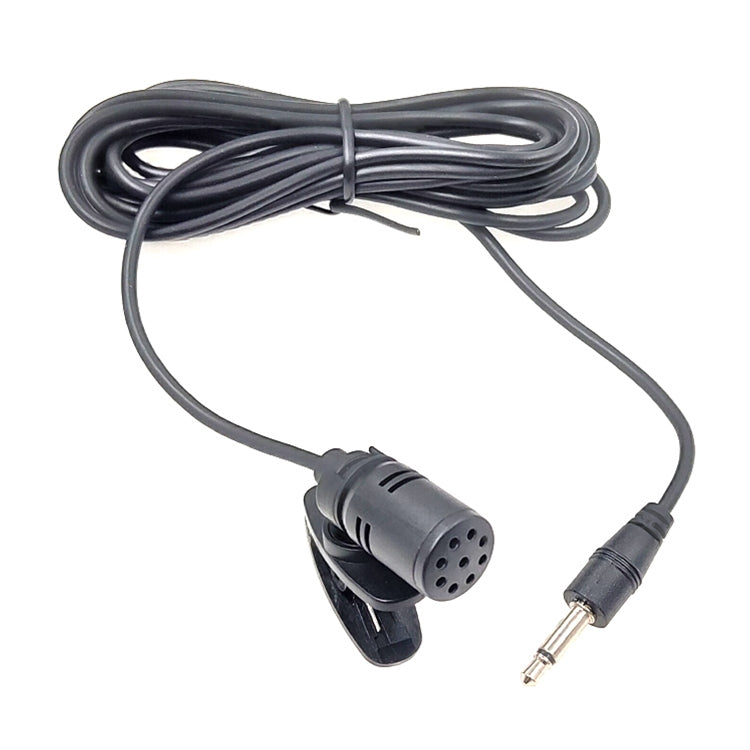 ZJ002MR Mono 3.5mm Straight Plug Car Sun Visor Wireless Interpreter Tour Guide Megaphone Lavalier Wired Microphone, Length: 3m - Consumer Electronics by buy2fix | Online Shopping UK | buy2fix