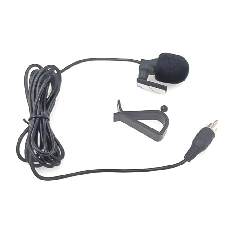 ZJ015MR RCA Lotus Plug Car Navigation DVD External Paste Microphone, Length: 3m - Consumer Electronics by buy2fix | Online Shopping UK | buy2fix