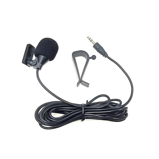ZJ015MR Stereo 3.5mm Straight Plug Car Navigation DVD External Paste Microphone, Length: 3m - Consumer Electronics by buy2fix | Online Shopping UK | buy2fix