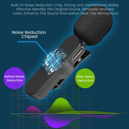 EP033T 8 Pin Interface Lavalier Wireless Radio Microphone - Consumer Electronics by buy2fix | Online Shopping UK | buy2fix