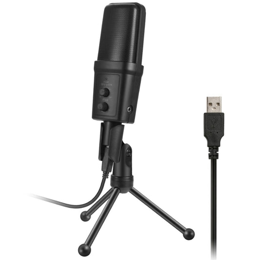 Yanmai SF-970 Professional Condenser Sound Recording Microphone with Tripod Holder & USB Cable , Cable Length: 1.8m(Black) by Yanmai