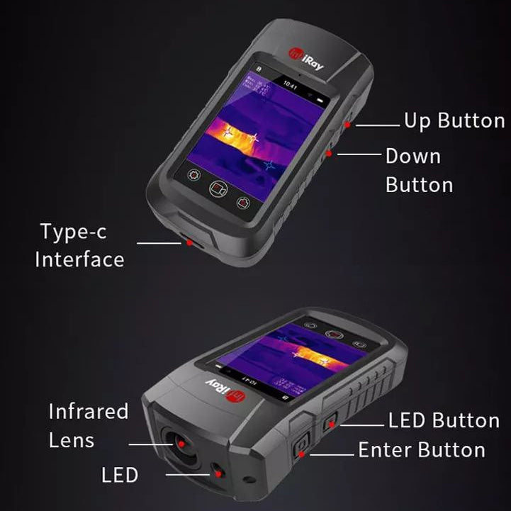 InfiRay Xview-V2 Thermographic Camera Infrared Thermal Camera - Consumer Electronics by InfiRay | Online Shopping UK | buy2fix