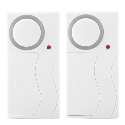 Home Security Wireless Remote Control Door Window Siren Magnetic Sensor Alarm Warning, 1 Remote Controller + 2 Magnetic Sensors by buy2fix
