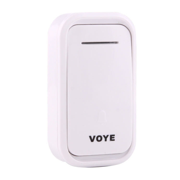 VOYE V015F2 Wireless Smart Music Home Doorbell with Dual Receiver, Remote Control Distance: 120m (Open Air) - Security by VOYE | Online Shopping UK | buy2fix