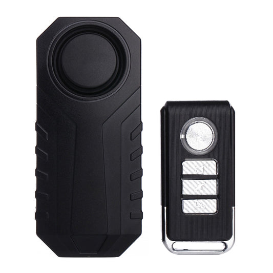 KS-SF22R IP55 Waterproof Wireless 113dB Vibration Burglar Sensor Alarm with Remote Control for Vehicle / Bicycle / Electric Bicycle by buy2fix