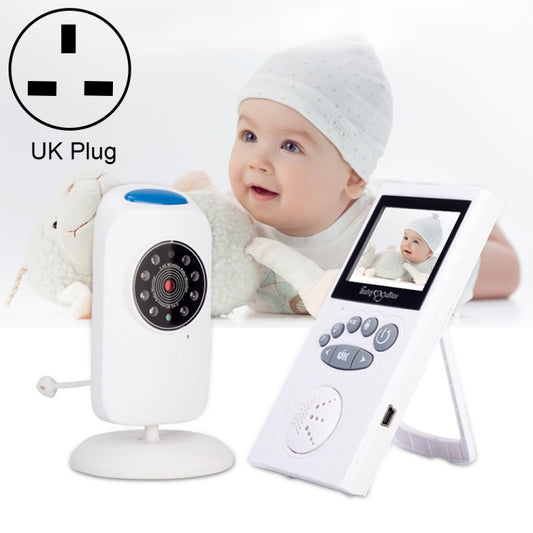 WLSES GB101 2.4 inch Wireless Surveillance Camera Baby Monitor, UK Plug - Security by buy2fix | Online Shopping UK | buy2fix