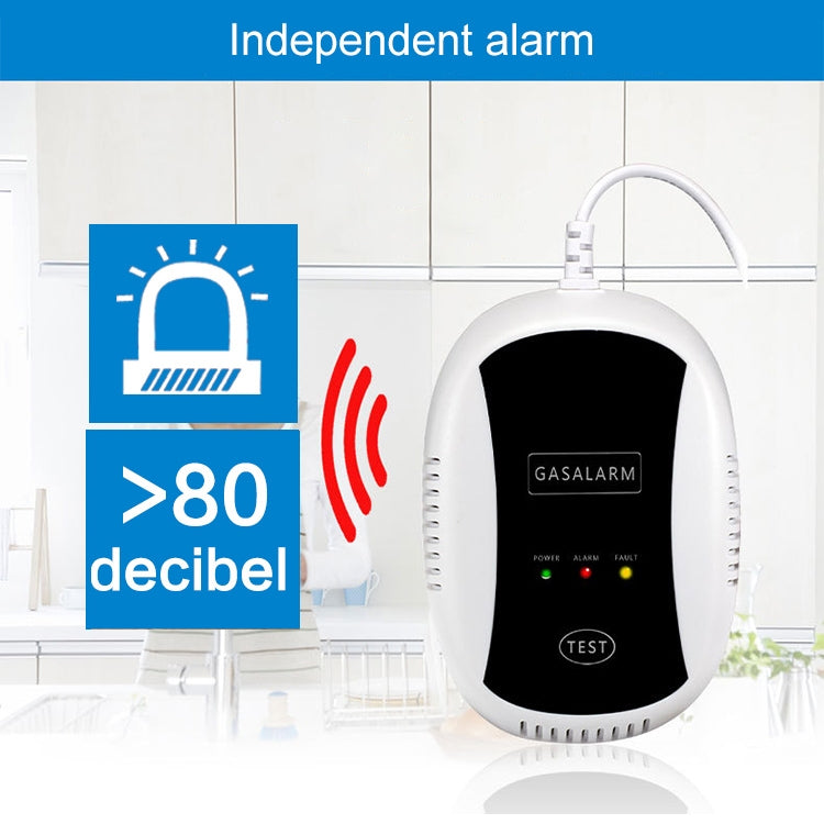 PA-209R Wireless Gas Detection Alarm, AC 100-240V - Security by buy2fix | Online Shopping UK | buy2fix