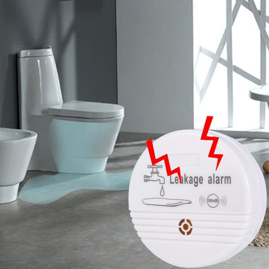 360 Degrees Water Leak Detector Sensor 85dB Volume Water Leakage Alarm for Home Kitchen, Toilet, Floor - Security by buy2fix | Online Shopping UK | buy2fix