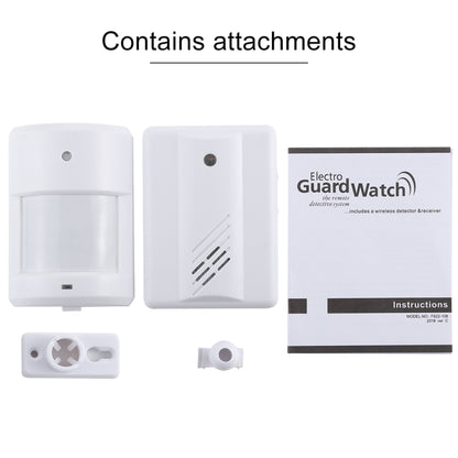 F622-108 Upgraded Version Good Safe Wireless Electro Guard Watch Remote Detective System Kit for Home Office, 1 x Receiver + 1 x  Detector - Security by buy2fix | Online Shopping UK | buy2fix