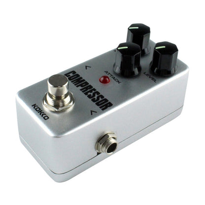 KOKKO FCP2 Mini Electric Guitar Monoblock Compressor Effects Pedal(Grey) - Guitar Tuner by KOKKO | Online Shopping UK | buy2fix