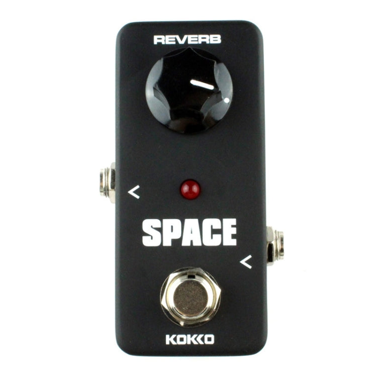 KOKKO FRB2 Mini Electric Guitar Reverb Sound Monoblock Effects Pedal Space(Black) - Guitar Tuner by KOKKO | Online Shopping UK | buy2fix