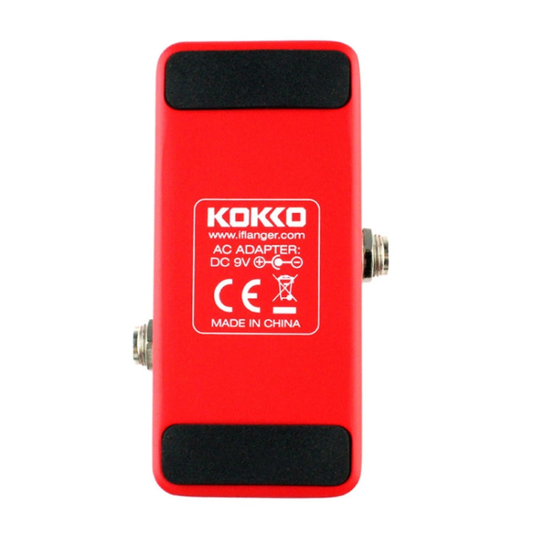 KOKKO FOD5 Mini Electric Guitar Overload Monoblock Effects Pedal(Red) - Guitar Tuner by KOKKO | Online Shopping UK | buy2fix