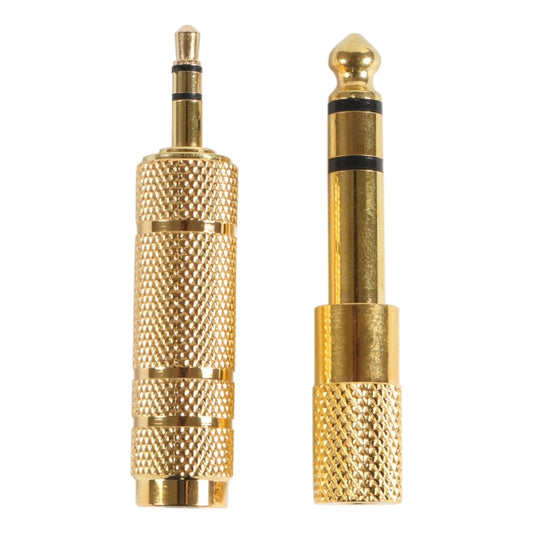 2 in 1 6.35mm to 3.5mm Stereo Audio Adapter Set by buy2fix