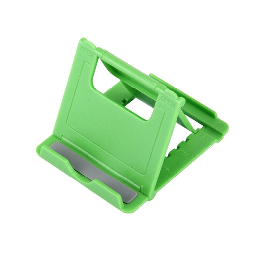 Universal Foldable Mini Phone Holder Stand, Size: 8.3 x 7.1 x 0.7 cm, For iPhone, Samsung, Huawei, Xiaomi, HTC and Other Smartphone, Tablets(Green) by buy2fix