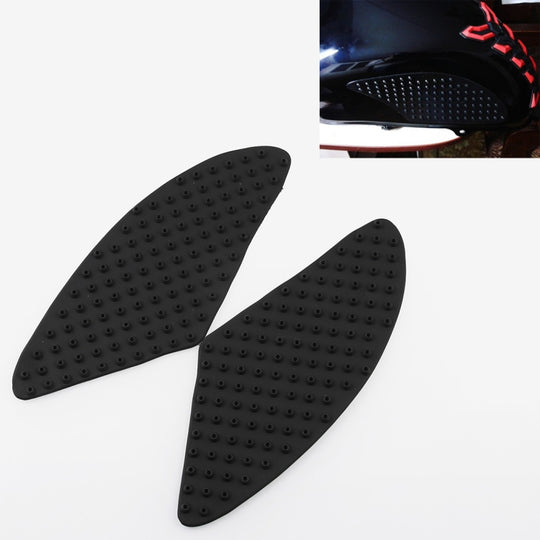 MB-OC024 Motorcycle Modification Accessories Pasteable Tank Anti-slip Side Insulation Protection Pad for Yamaha / Kawasaki / Honda