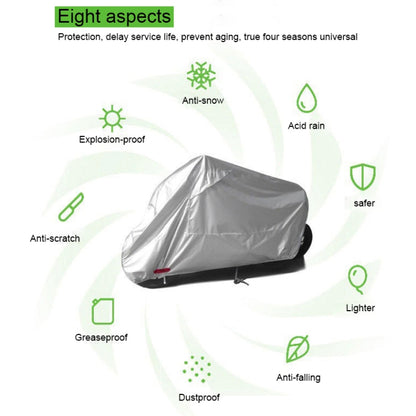 210D Oxford Cloth Motorcycle Electric Car Rainproof Dust-proof Cover, Size: XL (Black) - Raincoat by buy2fix | Online Shopping UK | buy2fix