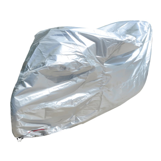 210D Oxford Cloth Motorcycle Electric Car Rainproof Dust-proof Cover, Size: XXXL (Silver) by buy2fix
