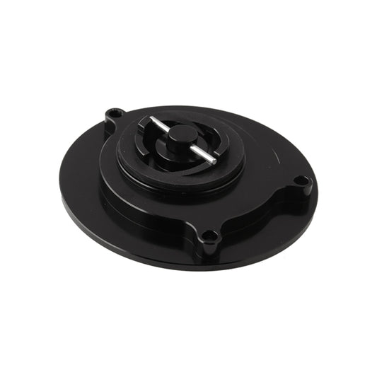 MB-OC029-BK Motorcycle Aluminum Oil Box Cover for Kawasaki FZX-6R / ZX-6RF 1-3 (Black) by buy2fix