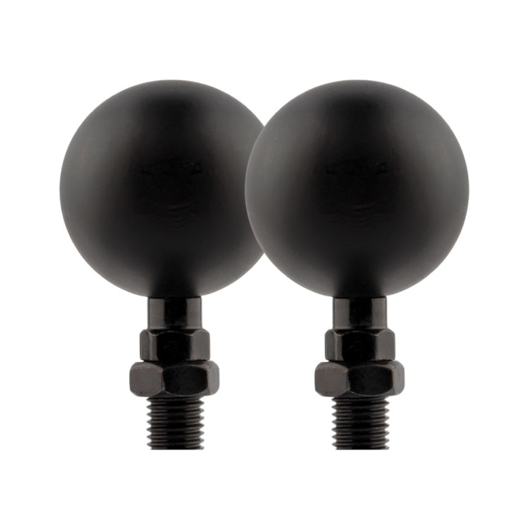 1 Pair KC801 12V Modified Universal Motorcycle LED Turn Signal (Black) by buy2fix