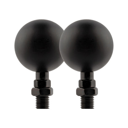 1 Pair KC801 12V Modified Universal Motorcycle LED Turn Signal (Black) by buy2fix