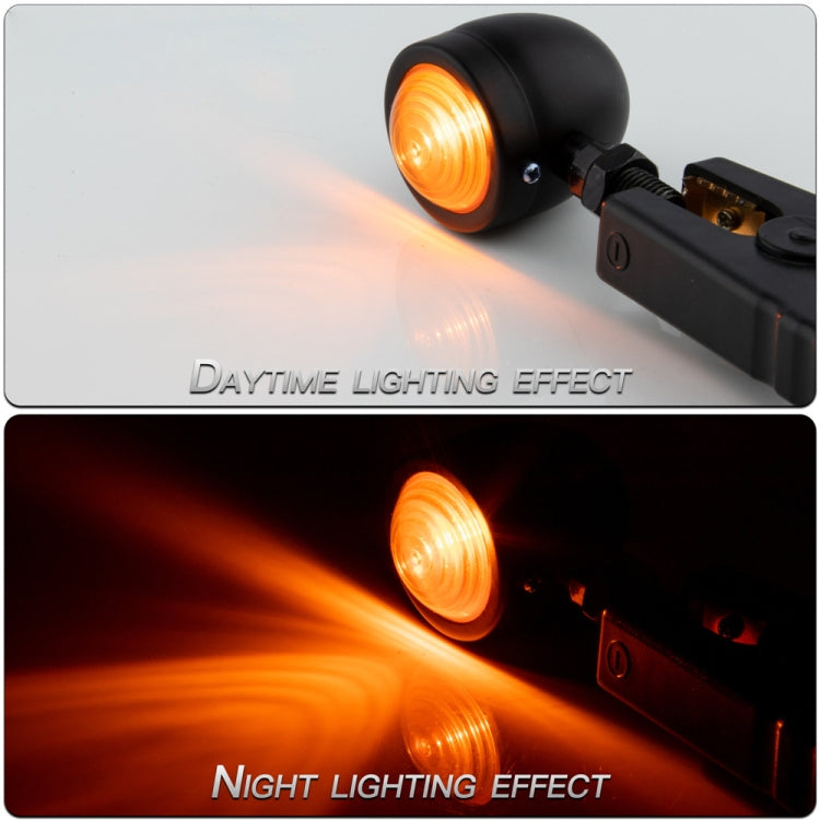 1 Pair KC801 12V Modified Universal Motorcycle LED Turn Signal (Black) by buy2fix