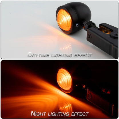 1 Pair KC801 12V Modified Universal Motorcycle LED Turn Signal (Black) by buy2fix