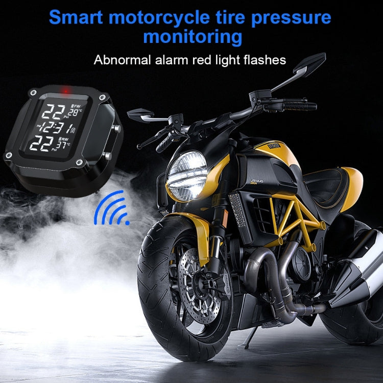 M6 Motorcycles Tire Pressure Monitor with Holder by buy2fix
