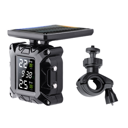 M9 Motorcycle Solar Wireless Tire Pressure Monitor Tire Pressure by buy2fix