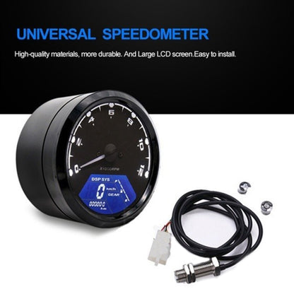 Speedpark Universal Motorcycle Retro Modified Instrument Odometer LCD Instrument Assembly - Others by Speedpark | Online Shopping UK | buy2fix