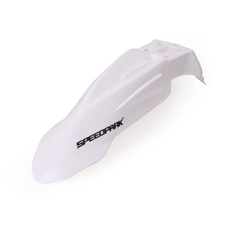 Speedpark Motorcycle Modified Front Wheel Fender Dustproof  Splash Flaps Mudguards for Yamaha / Suzuki / KTM (White) - Others by Speedpark | Online Shopping UK | buy2fix