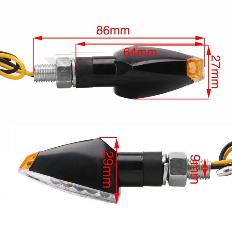 Speedpark Motorcycle Modified Turn Signal Light Triangular Arrow Turning Reminder Light - Turn Signal by Speedpark | Online Shopping UK | buy2fix