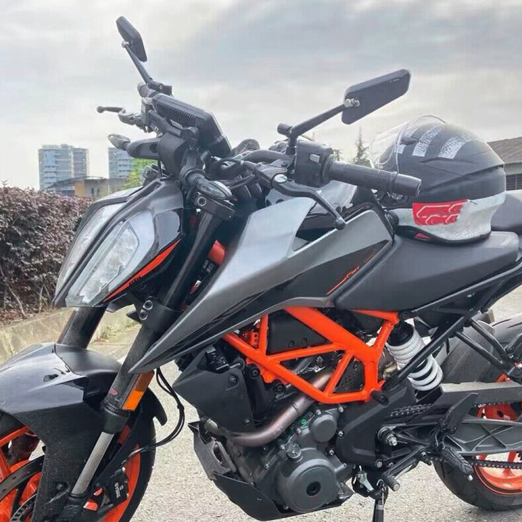 Motorcycle Side Mirror CNC Aluminum Alloy Reflective Rearview Mirror by buy2fix