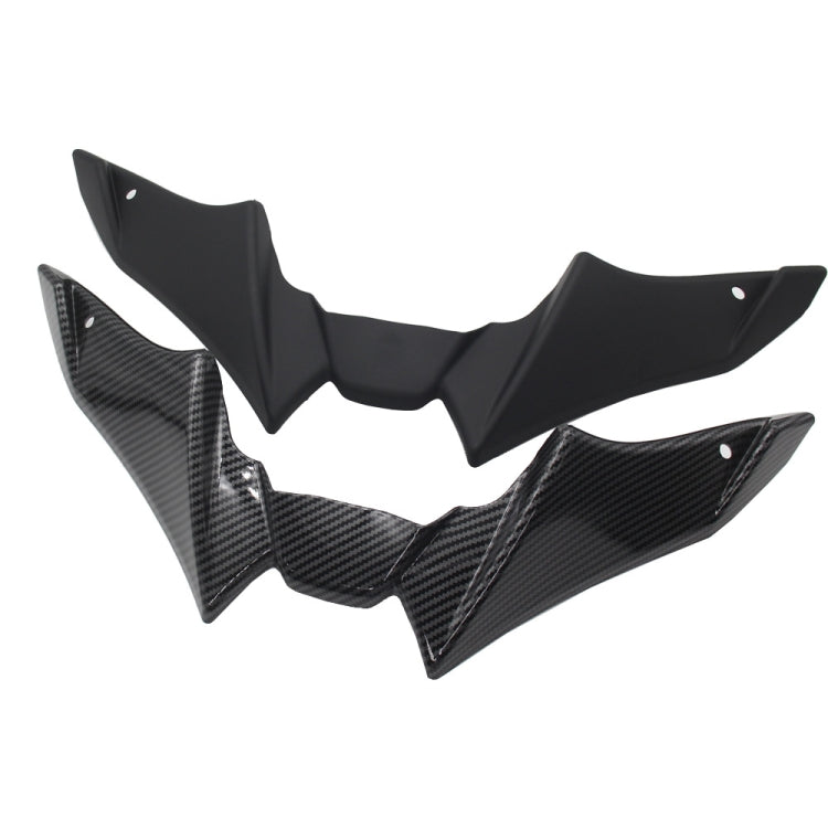 For Yamaha MT-09 2021-2023 Motorcycle Sport Downforce Naked Forntal Spoilers Aerodynamic Wing Deflector (Black) - Ornamental Parts by buy2fix | Online Shopping UK | buy2fix