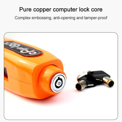 Motorcycle Electric Car Aluminum AlloyThrottle Anti-theft Brake Lock(Green) by buy2fix