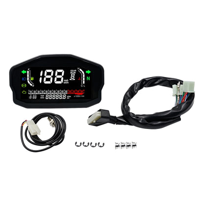 CS-1089A1 Motorcycle Modified Multi-function LCD Color Screen Odometer Tachometer - Electrical Instruments by buy2fix | Online Shopping UK | buy2fix