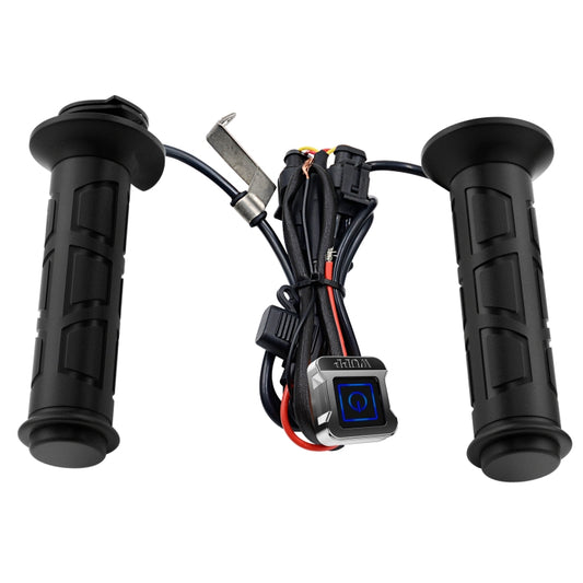 WUPP ZH-983C1 Motorcycle Modified Intelligent Electric Heating Hand Cover Heated Grip Handlebar with Three Gear Temperature Control(Black) by WUPP