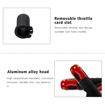 CS-764A1 12V Motorcycle Scooter Aluminum Alloy Electric Hand Grip Cover Heated Grip Handlebar (Red) - Grips by buy2fix | Online Shopping UK | buy2fix