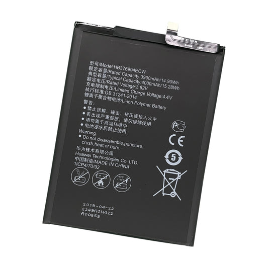 4000mAh HB376994ECW for Honor V9 / V8 Pro Li-Polymer Battery Replacement by buy2fix