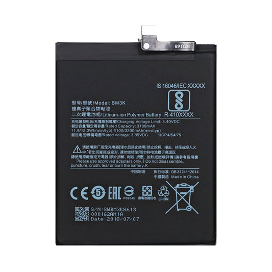 BM3K 3100mAh for Xiaomi Mi Mix 3 Li-Polymer Battery by buy2fix