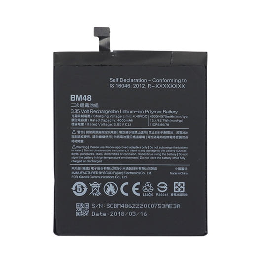 BM48 4000mAh for Xiaomi Note 2 Li-Polymer Battery by buy2fix