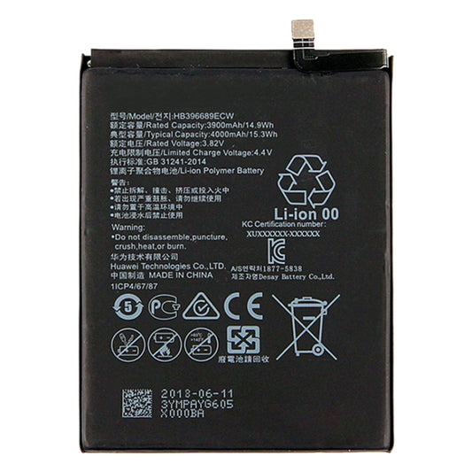 HB396689ECW Li-ion Polymer Battery for Huawei Mate 9 / Mate 9 Pro / Honor 8C / Y9 (2018) by buy2fix