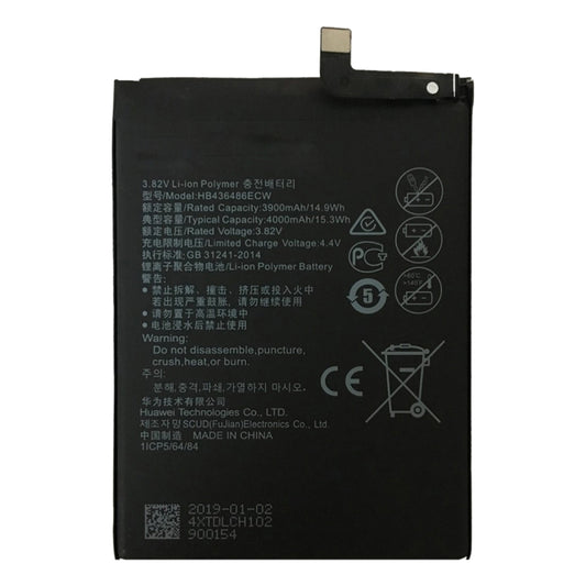 HB436486ECW Li-ion Polymer Battery for Huawei Mate 10 / Mate 10 Pro / Mate 10 Lite / P20 Pro / P30 Pro by buy2fix