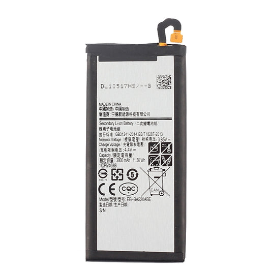 3000mAh Rechargeable Li-ion Battery EB-BA520ABE for Galaxy A5 (2017), A520F, A520F/DS by buy2fix