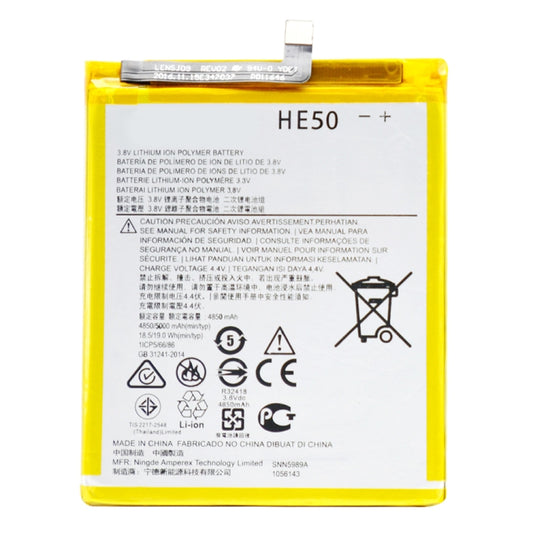 4850mAh Li-Polymer Battery HE50 for Motorola Moto E4 Plus / XT1775 by buy2fix