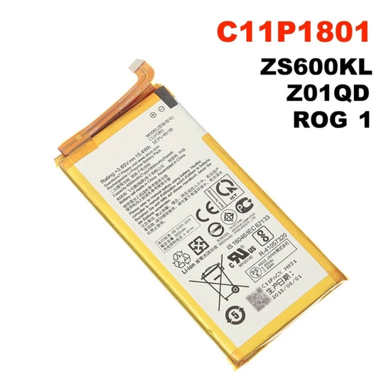 4000mAh C11P1801 Li-ion Battery for ASUS ROG Phone ZS600KL Z01QD by buy2fix