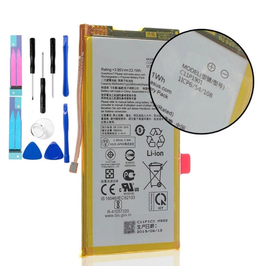 6000mAh C11P1901 for ASUS ROG Phone II Li-ion Battery by buy2fix