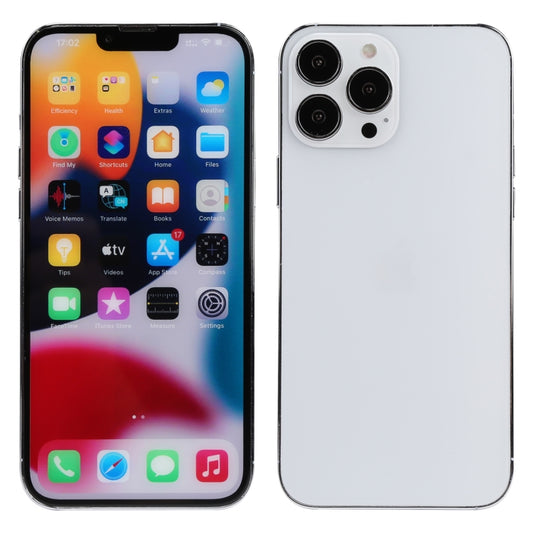 For iPhone 13 Pro Color Screen Non-Working Fake Dummy Display Model(Silver) by buy2fix