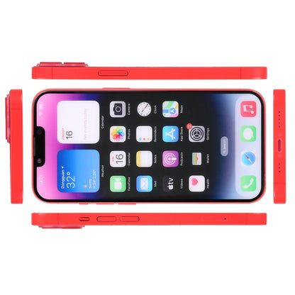 For iPhone 14 Color Screen Non-Working Fake Dummy Display Model(Red) - For iPhone & iPad by buy2fix | Online Shopping UK | buy2fix